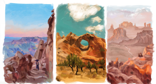 Bunch of studies i did in august!