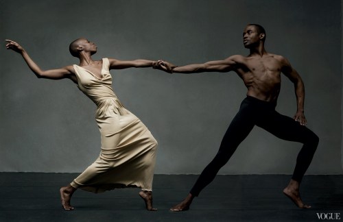 swanlake1998:dwana smallwood and amos j. machanic jr. photographed for vogue by annie leibovitz