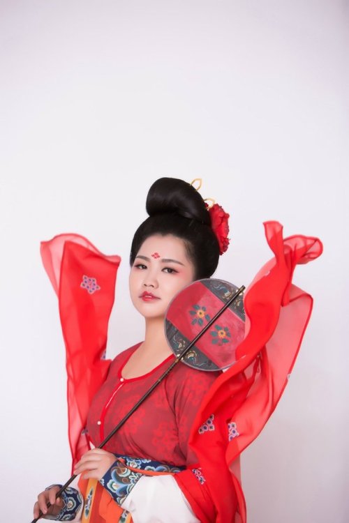tang dynasty style hanfu by 雁荡楠溪