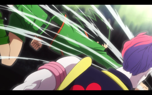 And thus concludes the “Punch a Guy in the Face” arc of Hunter x Hunter. 