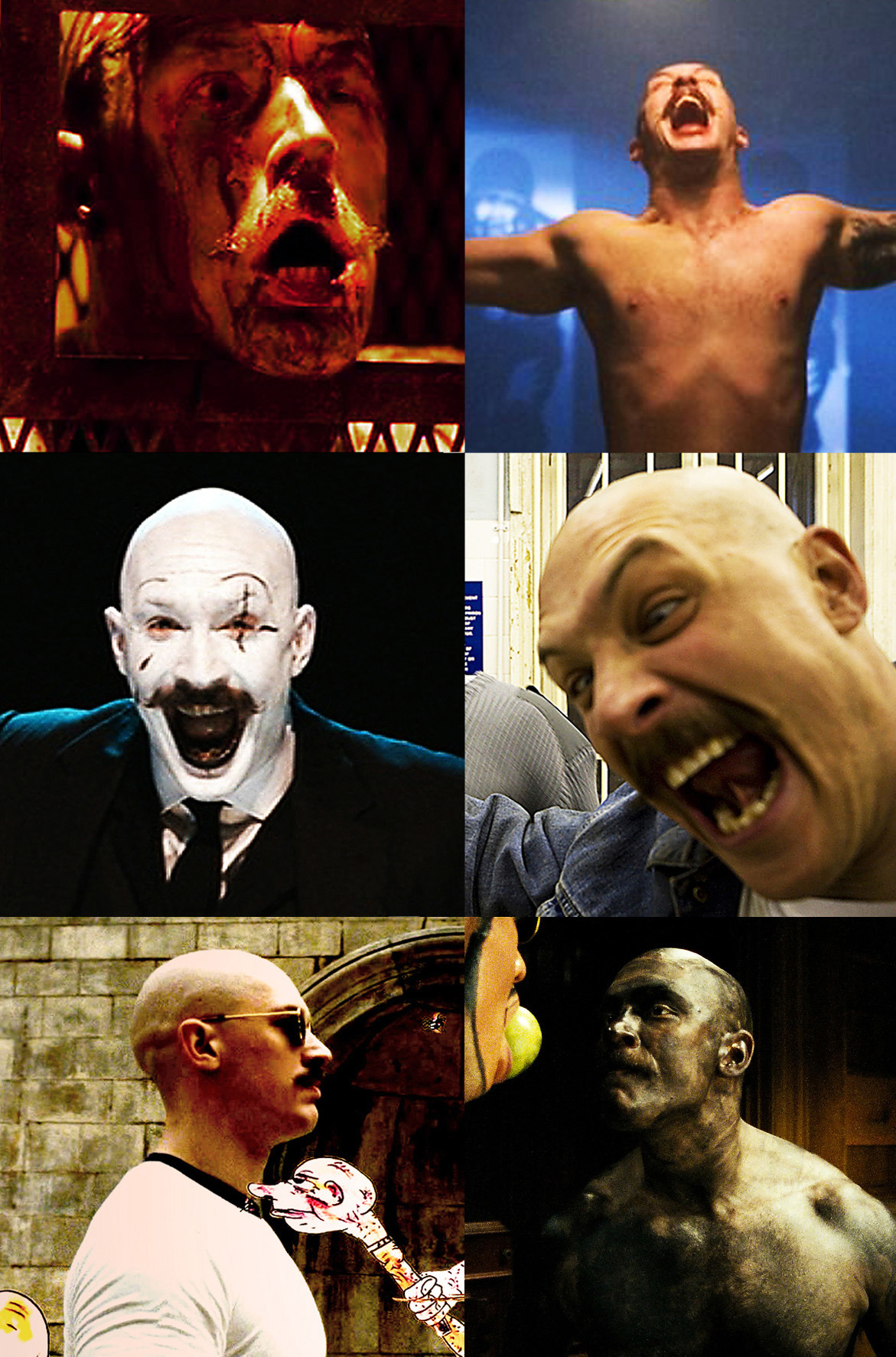 tomhardyvariations:  Tom Hardy as Charles Bronson | Bronson (2008) | DoP: Larry