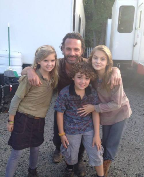 normanreedusitalia: TWD kids :)))