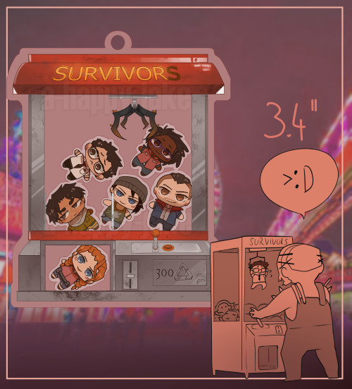 It’s time to win some survivor plushies! :D The claw machine shaker charms are now available!&