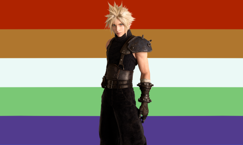  Cloud Strife from Final Fantasy 7 is a monsterfucker!Requested by anon