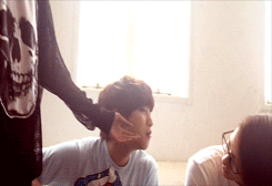 7kisses4u:   adhd-in-orange: &ldquo;Jinyoung-Hyung, STOP PINCHING MY CHEEKS!!!&rdquo;