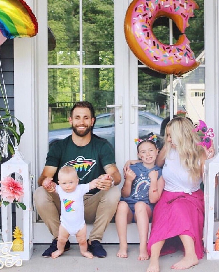 connercarrick: @ jason zucker and his wife... - NHL Wags & Babies