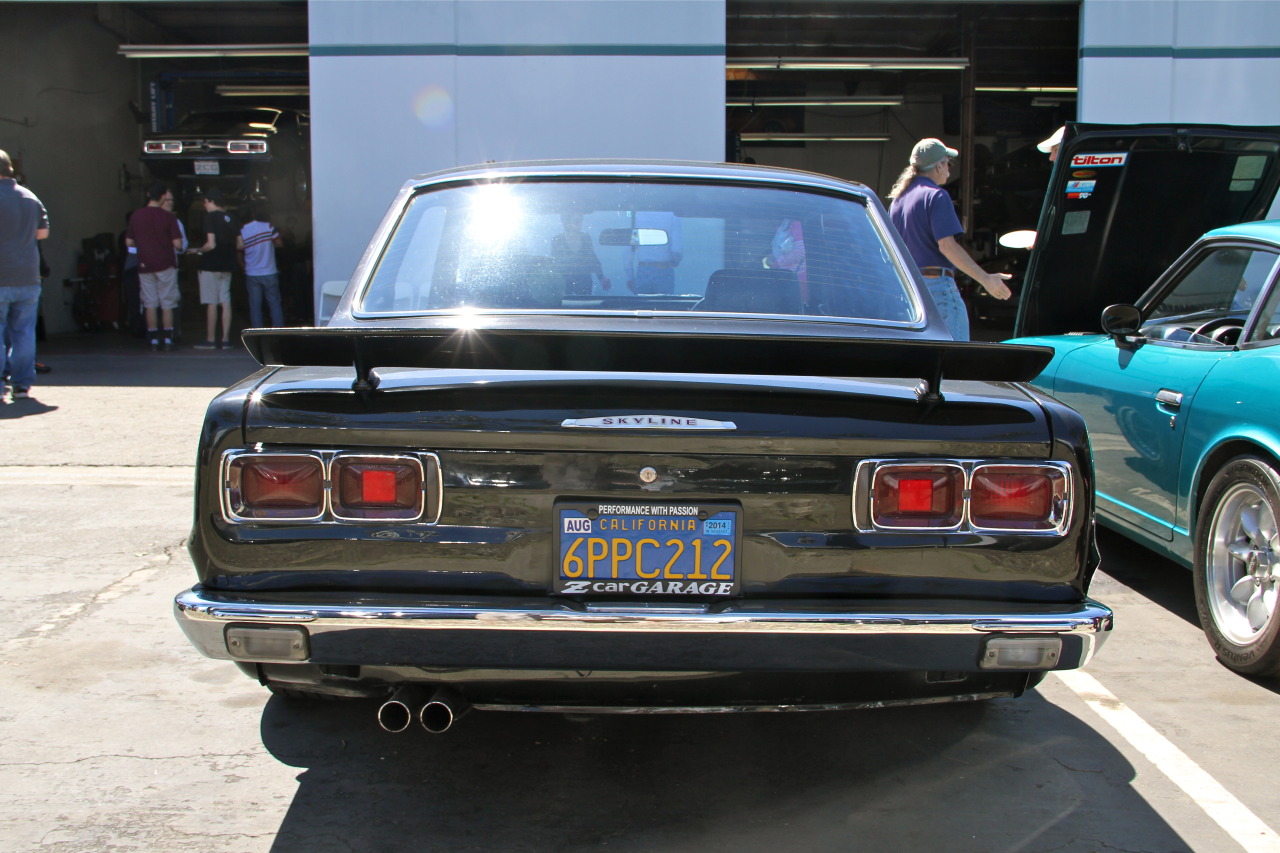 car-spotting:  The Target: Nissan Skyline (produced 1968-72). Spotted: San Jose,
