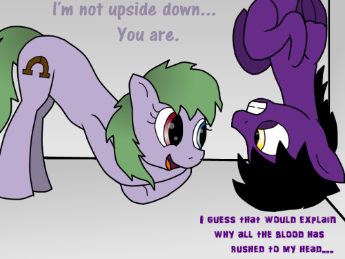 unhinged-pony:  askzrix:  What… Whats going on… Who.. Are.. YOU? ((Ep. ??? Introduction)) ((Featuring unhinged-pony who will now be partnering up with me for this story ARK))  Unhinged: I’m unhinged! who are you? ((WOO! Story ark!))  Unhinged