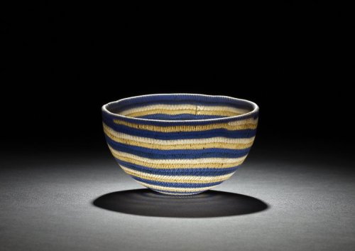 ancientpeoples:Glass Bowl200-100 BCHellenistic(Source: The British Museum)