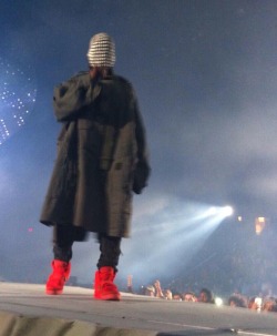 Boundd2:  Kanye West Singing Runaway Yeezus Tour  10/26/13 Taken By Sha! “Boundd2”