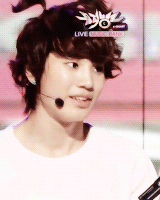 taenggyu:  Sungjong with ponytails ｡◕‿◕｡ 