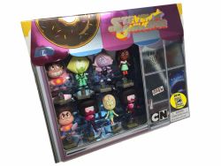 Apparently Zag Toys is selling sets of all 8 figures in this cute collector’s box at this year’s San Diego Comic-Con. There’s a couple sellers on eBay selling them and more will probably pop up later (also, you can probably find these if you’re