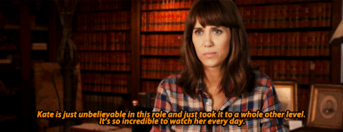 andyourhostkristenwiig:“I idolized Kristen Wiig and I just wanted to be like her.I get starstruck by