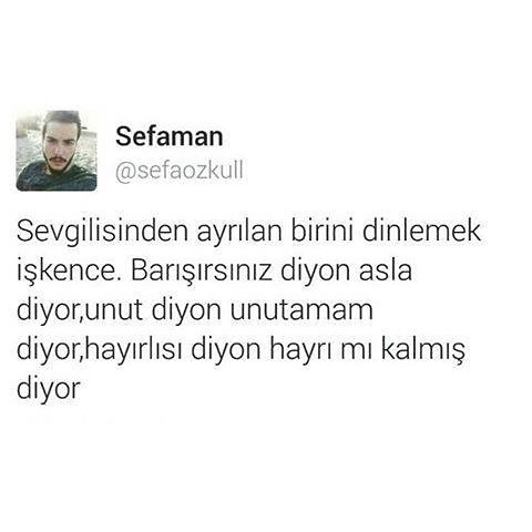 Sevgilisinden ayrılan...