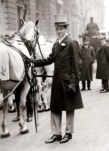 Alfred Gwynne Vanderbilt , the famous millionaire who was aboard the Lusitania (steamboat sunk on 7 