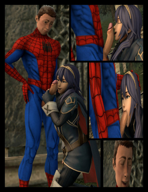 Lucina wants to blow Spider-Man 