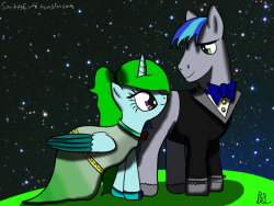 And Here Is The Lovely Couple Ready For Prom. Smittypony X Amy The Alicorn Winter