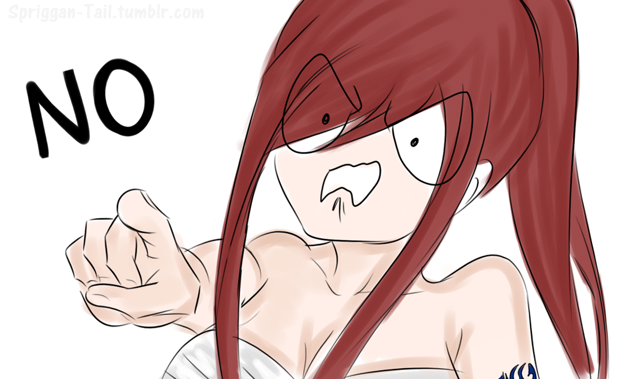 spriggan-tail:  …Poor Erza :IShe needs a rest… literally… 