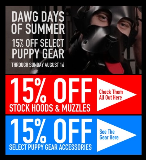 15% Off Pup Gear This Weekend!!!http://glink.me/15offpupgear