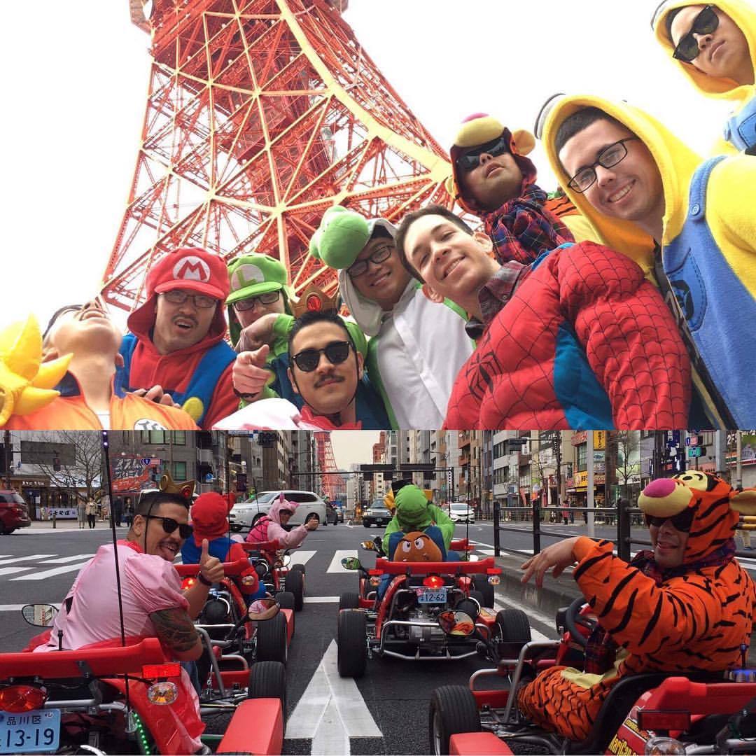 MariCar was so dope. If anyone visits Tokyo do yourself a favor and do this. #MariKart