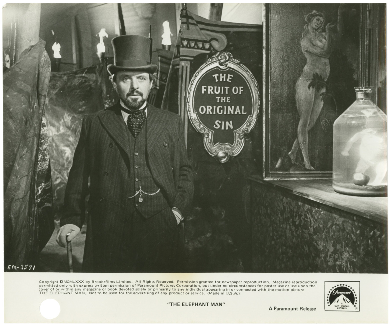 royalbks:  The Elephant Man | David Lynch | 1980 Vintage press kit for the 1980 film.
