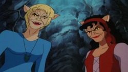 scorpioseraph:  does anyone remember these werecat women from Scooby Doo on Zombie Island? That movie was terrifying 