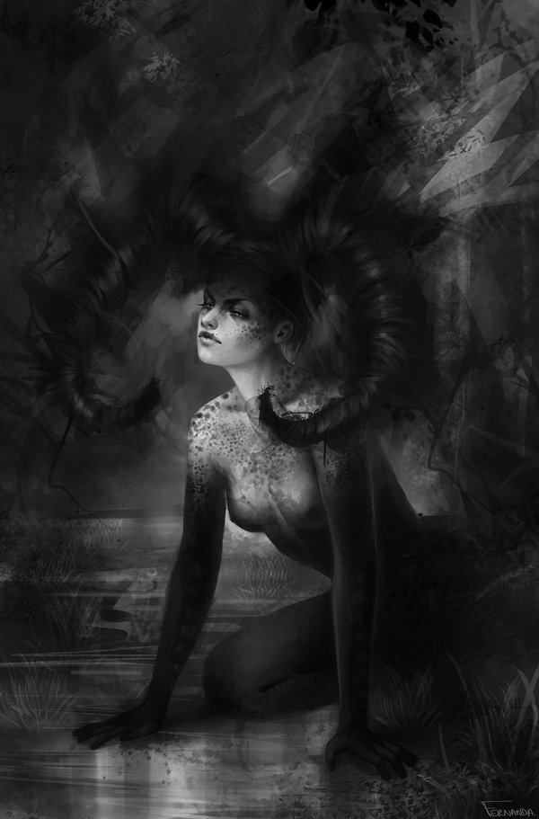 gothicmon:  A collection of sexy, dark, and elegant from Fernanda Suarez.. 