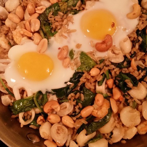 Eggs. Eggs On Er'thing! #food #yum #eggs #yummy #nomnom #cooking #hungry #eat