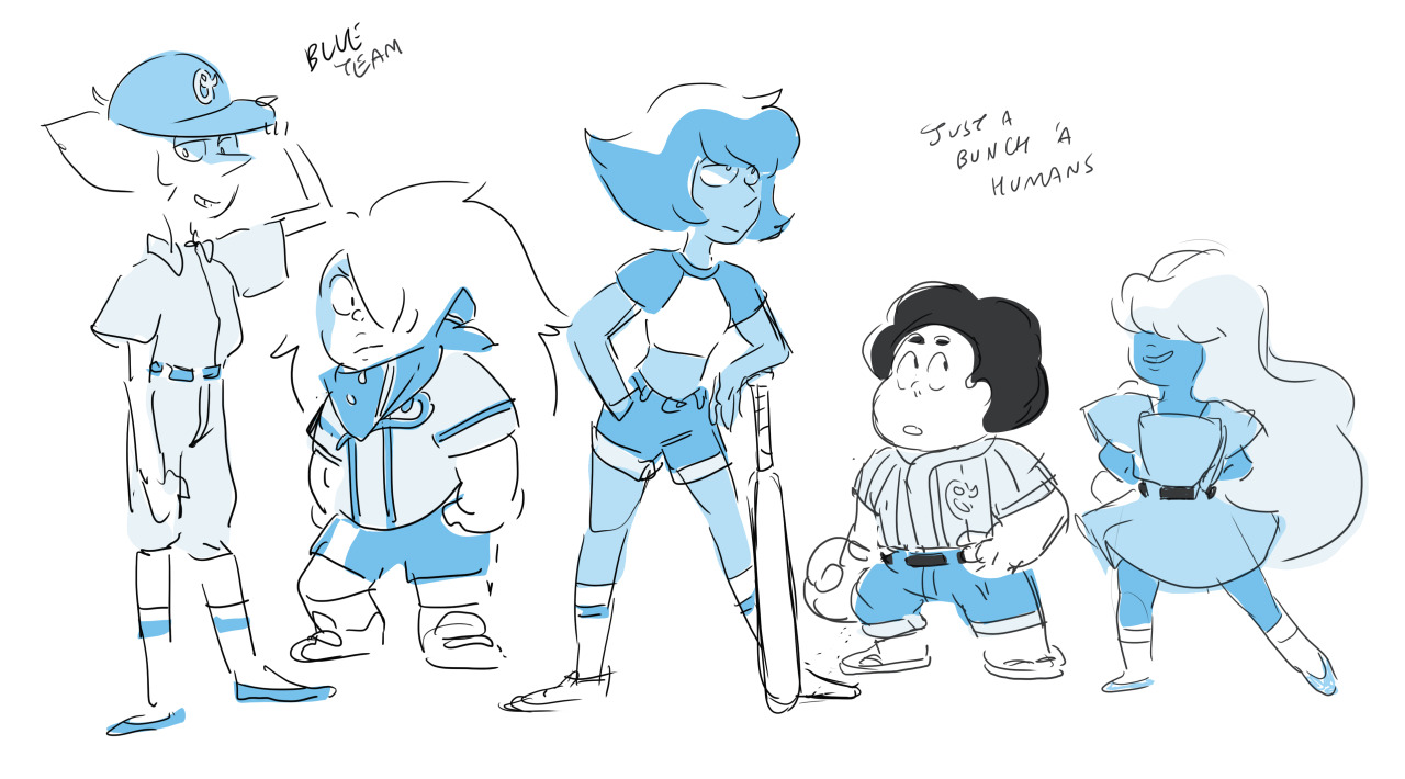 rebeccasugar:  My concept drawings for “Hit the Diamond” from March, 2015! ❤️💙