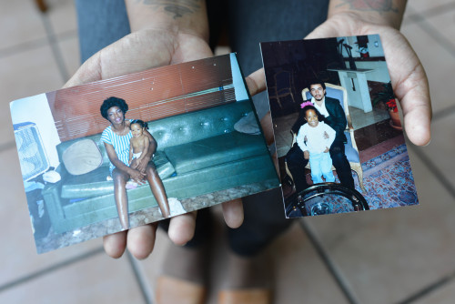 blaxicansofla:  Daisha“I was raised by a single father. I think it’s a pretty unique story because my dad was Mexican and here he was raising me. He used to do my hair, my braids, and everything. He would always tell me that my hair and my dark skin