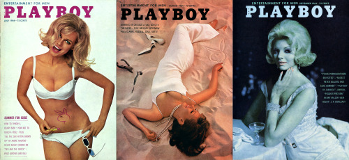 50 years ago / Playboy covers, 1964.
