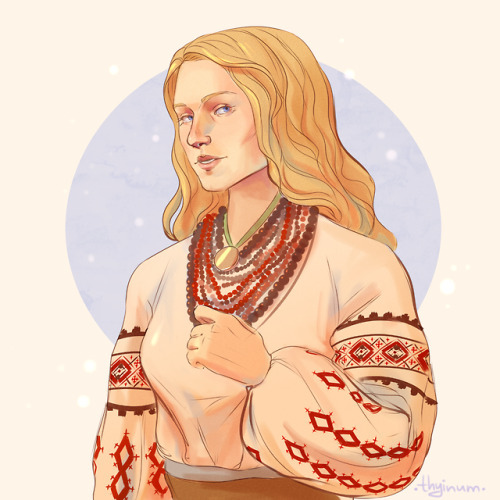 thyinum:I’m in love with @flurgburgler Slavmarillion and especially with Eowyn! Many thanks from Ukr