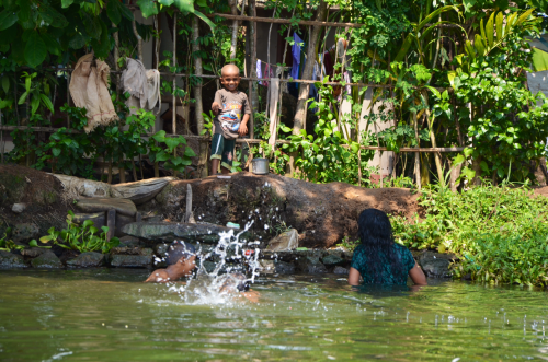 Photographic highlights of backwaters of Allepey