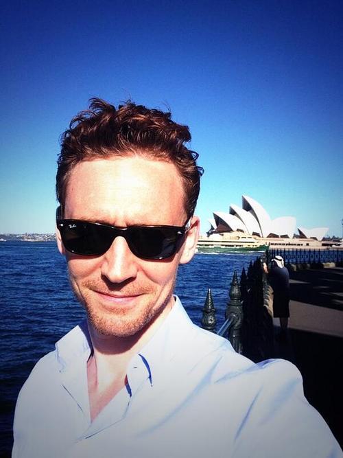 Tom's selfies are the cutest things in the world