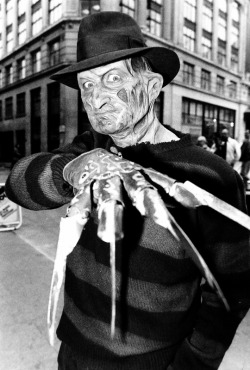 vintagesalt:  Robert Englund pictured outside the Odeon Leicester Square during the release of Freddy’s Dead: The Final Nightmare, 1991  