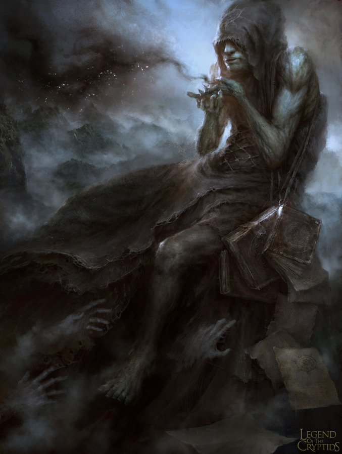 haggardcaptain:  Legend of the Cryptids art by nicponim 