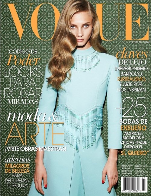 FEBRUARY 2014 - VOGUE LATIN AMERICAMODEL: ANNA SELEZNEVAPHOTOGRAPHY BY: NAGI SAKAISTYLING BY: SARAH 