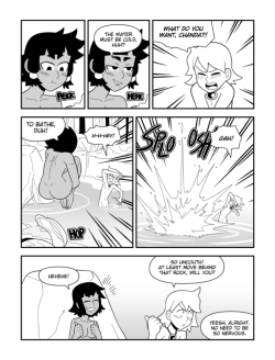 Chandacomic:  The Road To Kyrta - 12 How Rude. He Didn’t Even Rate Her Cannonball.