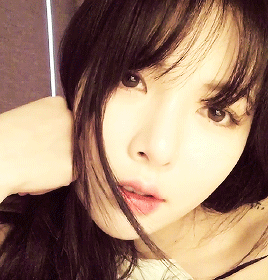 kgirlsftw:    hyunah_aa : ☺️💤   