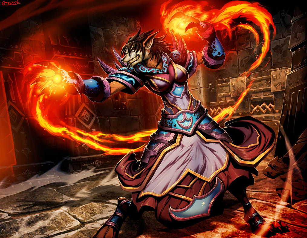 kuudererules:  World of Warcraft http://genzoman.deviantart.com/ 