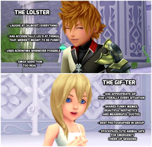 kh-imagineif:  kingdom hearts + group chat