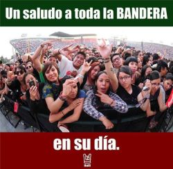 memexicanisimos:  Un saludo a toda la bandera