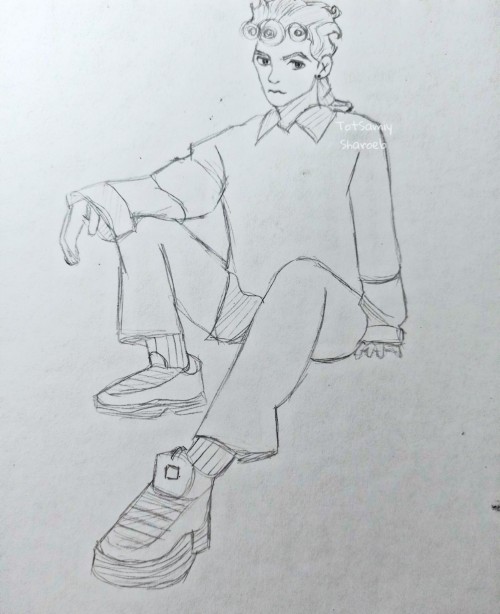 Jjba Sketches Again (-)