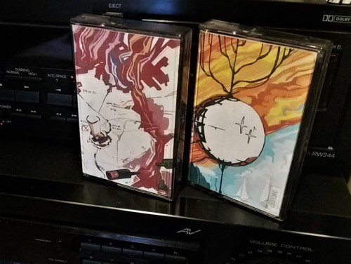 Made some tapes with the Disco Elysium soundtrack on them! also sneaked in 3 incredible fansongs, pl