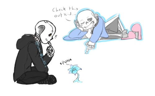More Doodles Of My G!sans And Sans Characters.
