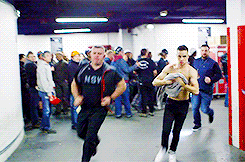ed-sheeran:  Shirtless One Direction. 