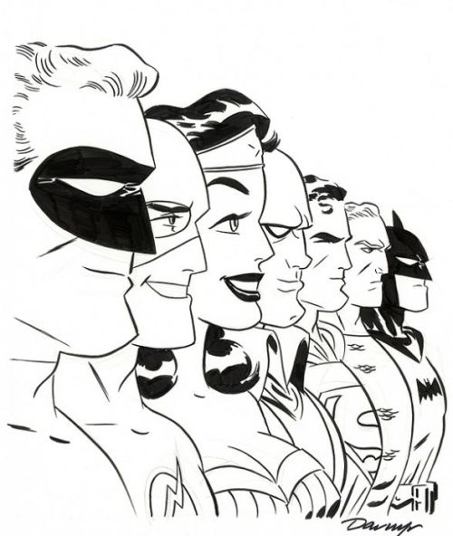 failed-mad-scientist:  Justice League - Darwyn Cooke