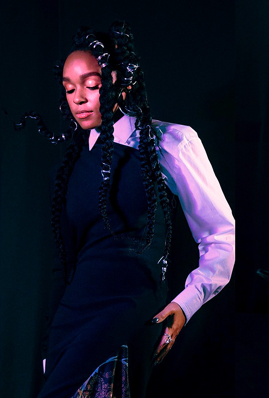 popularcultures:Janelle Monáe photographed by © Jennifer Medina for HYPEBEAST (August