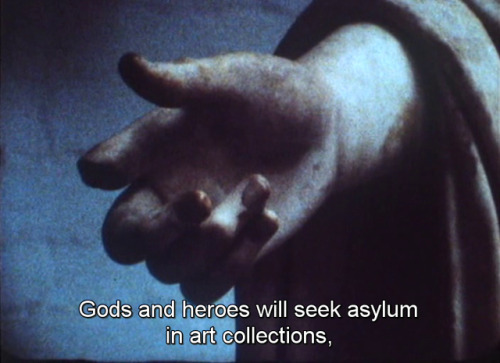 sacredwhores:Chris Marker - The Owl’s Heritage (1989)