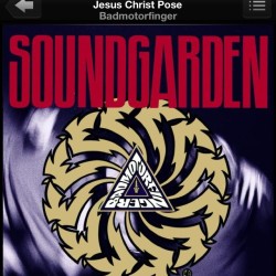 Love me some Cornell. #soundgarden #jesuschristpose